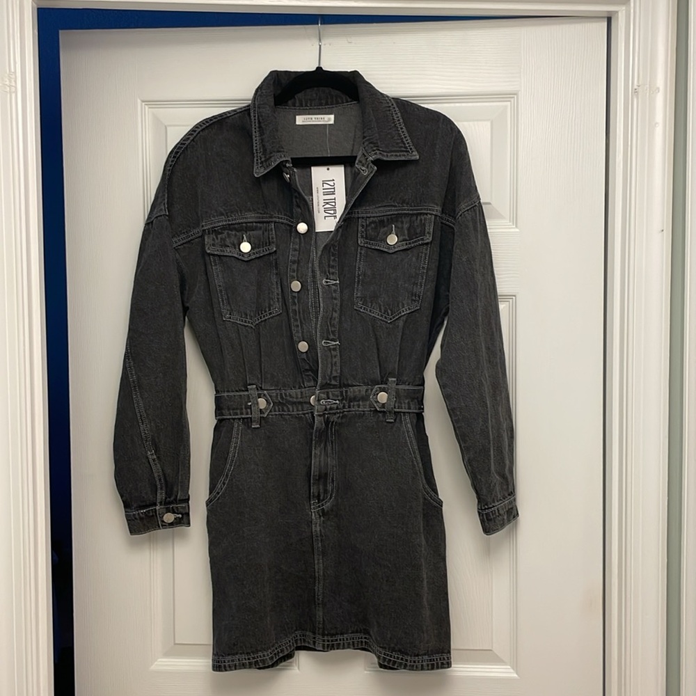 Brand New - 12th Tribe Denim Dress - Picture 5 of 5